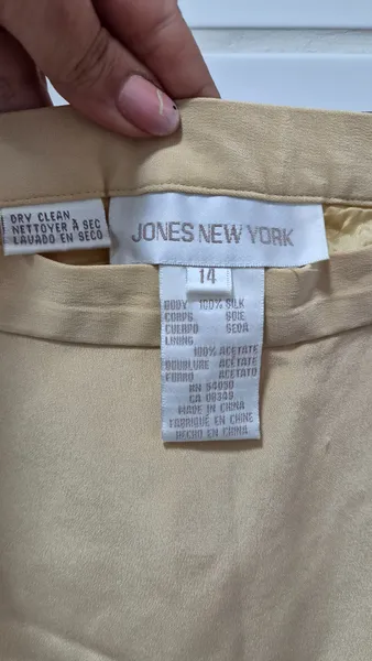 saia jones new york seda bege g