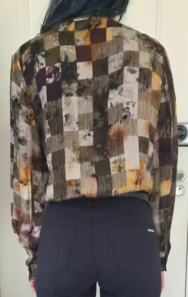 blusa seda ellus limited tam. P