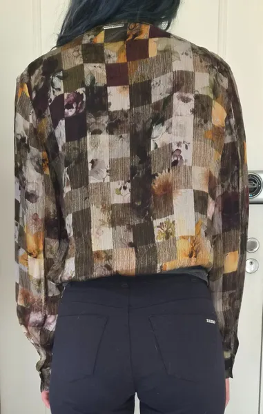 blusa seda ellus limited tam. P