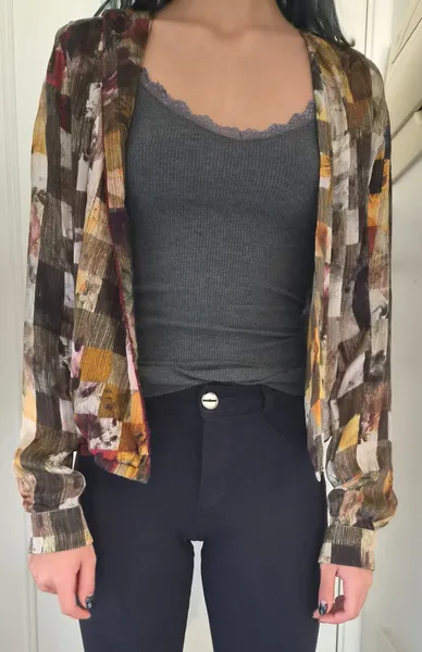 blusa seda ellus limited tam. P
