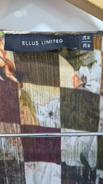 blusa seda ellus limited tam. P