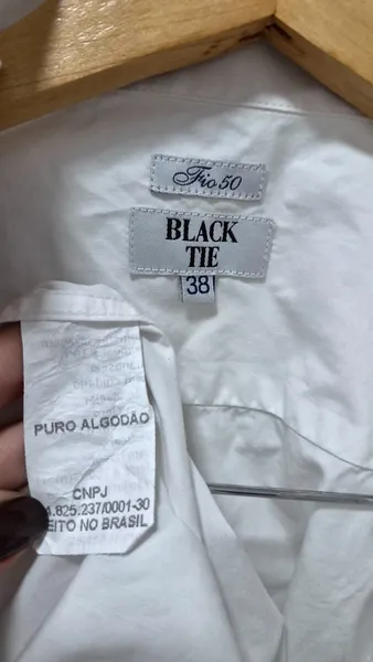 Camisa Rigor Black Tie algodão fio 50 branco