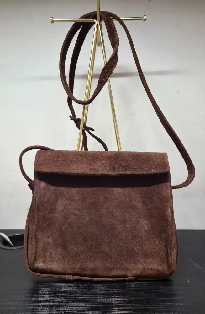 Bolsa camurça Serpui Marie tiracolo