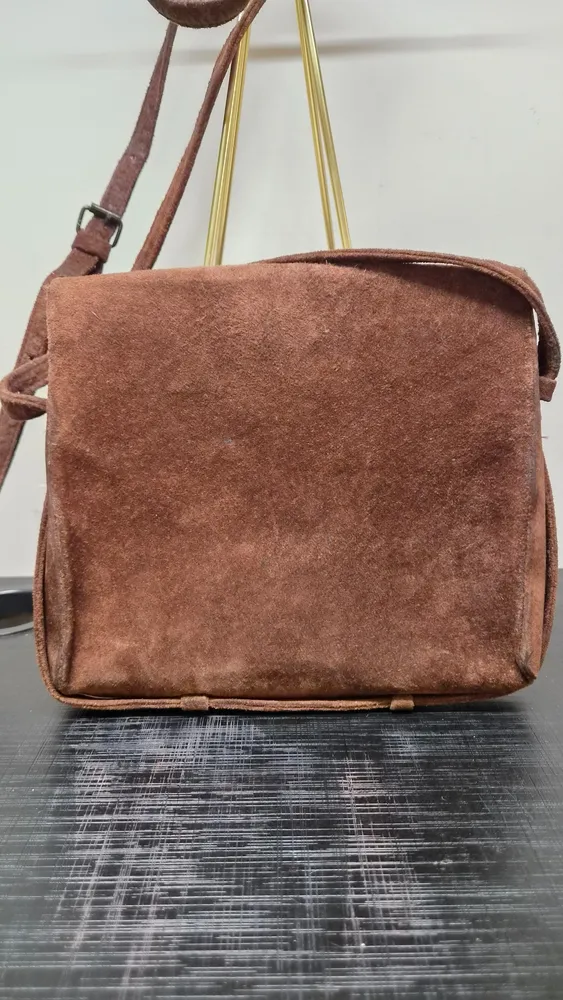 Bolsa camurça Serpui Marie tiracolo