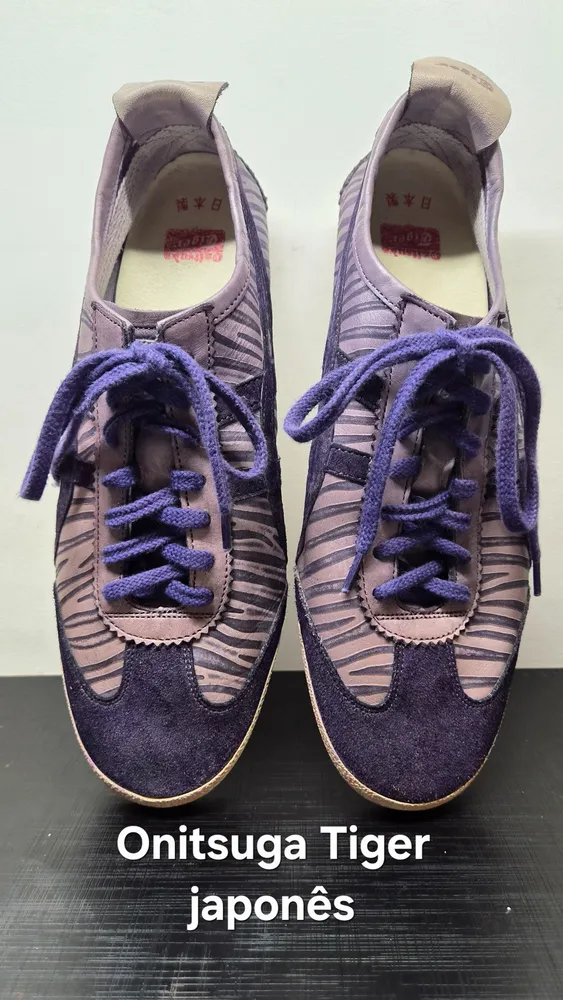 tênis onitsuka tiger mexico 66 deluxe roxo