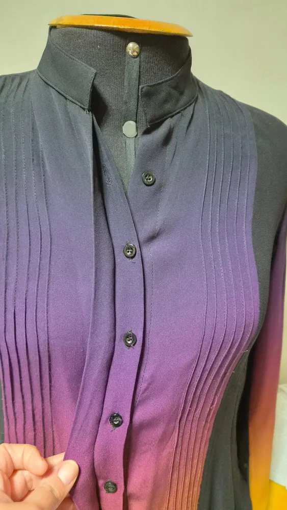 Camisa Daslu seda degradê