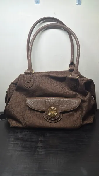 bolsa dkny original jacquard monograma