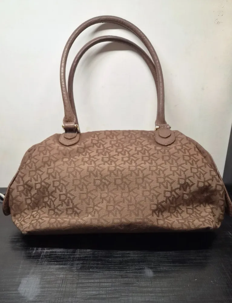 bolsa dkny original jacquard monograma