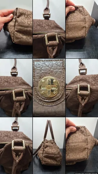 bolsa dkny original jacquard monograma