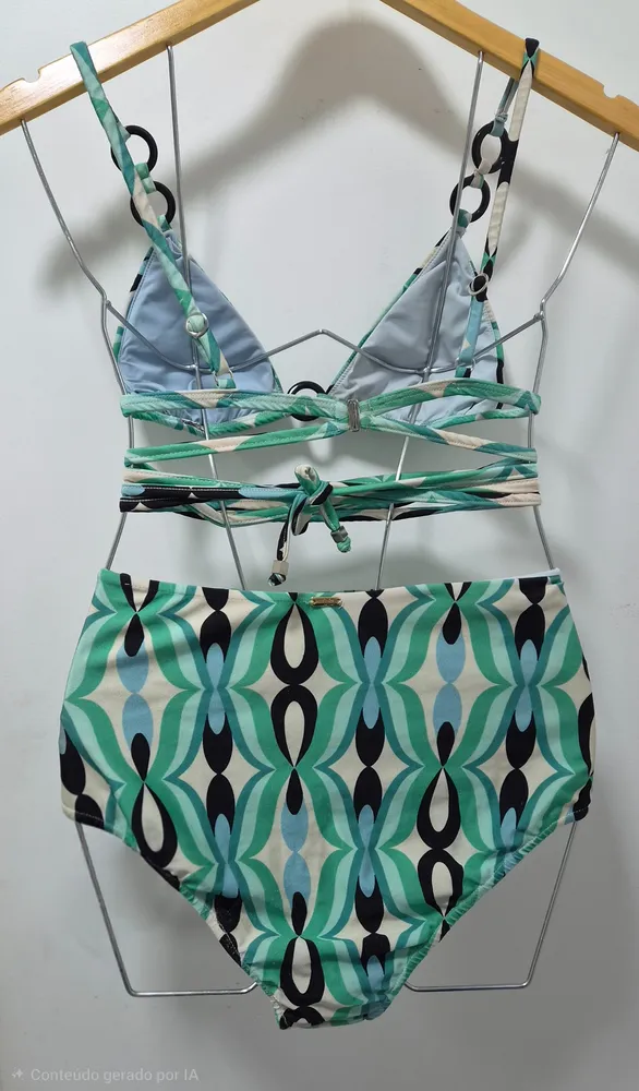 biquíni patbo estampado hot pant m/g