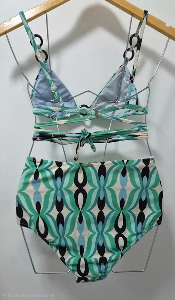 biquíni patbo estampado hot pant m/g