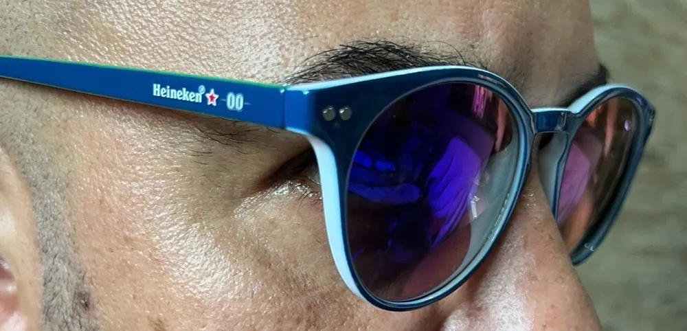 oculos heineken 00 novo