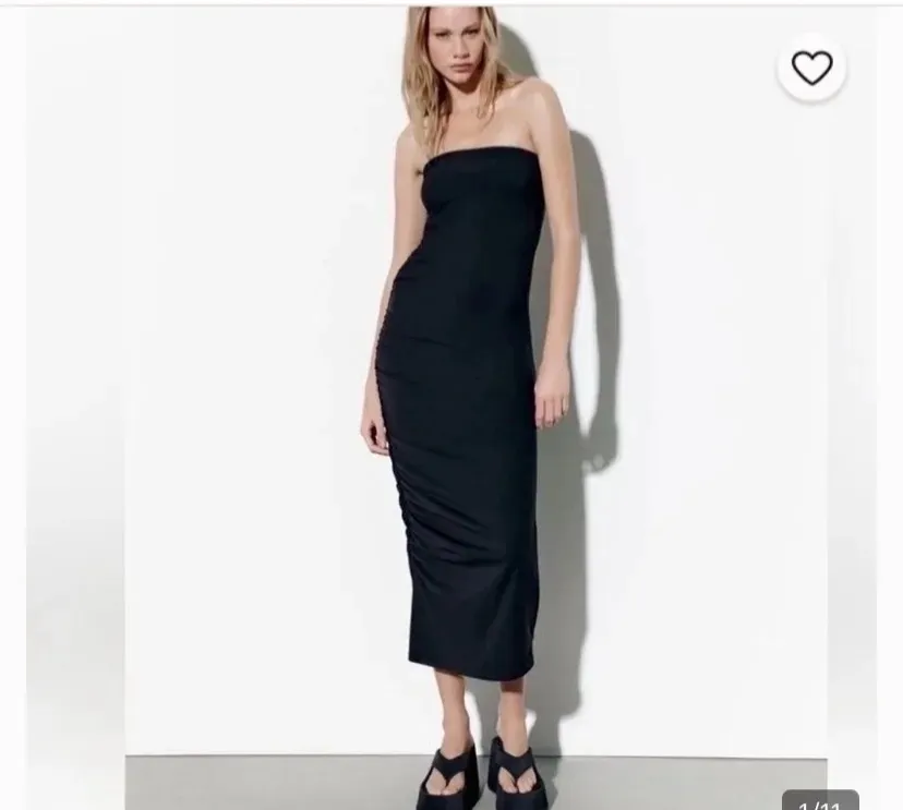Vestido midi Zara - Evening Collection Portugal