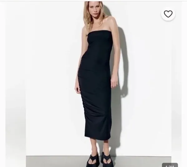 Vestido midi Zara - Evening Collection Portugal