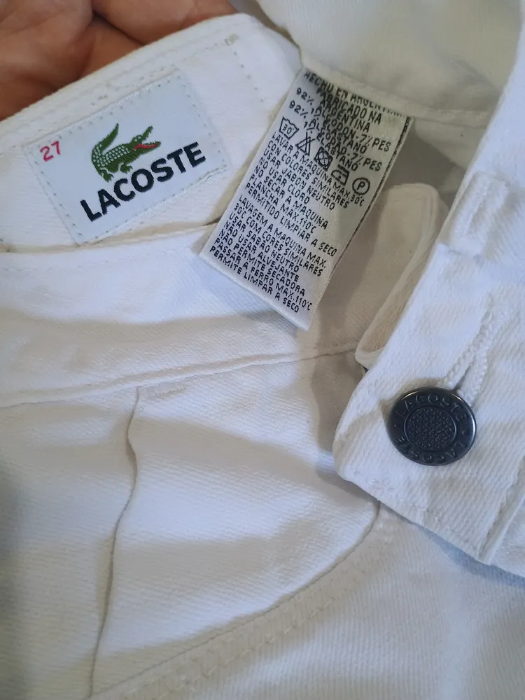 Calça jeans Lacoste