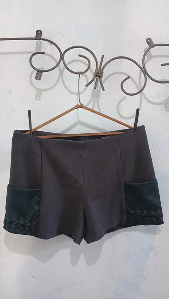 Shorts Alfaiataria cós alto