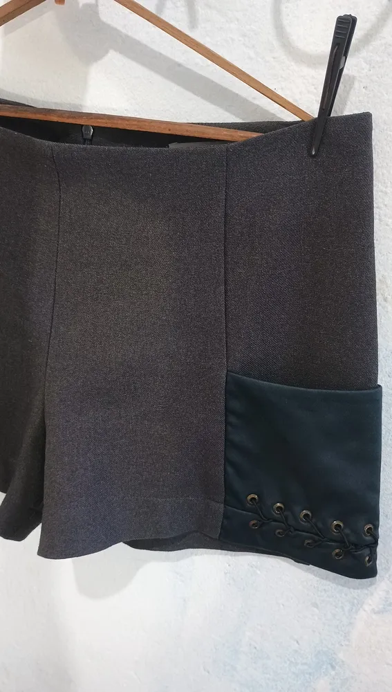 Shorts Alfaiataria cós alto