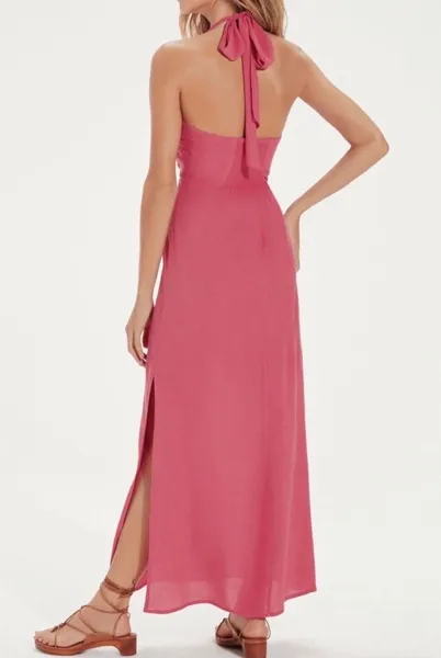 vestido rosa vix
