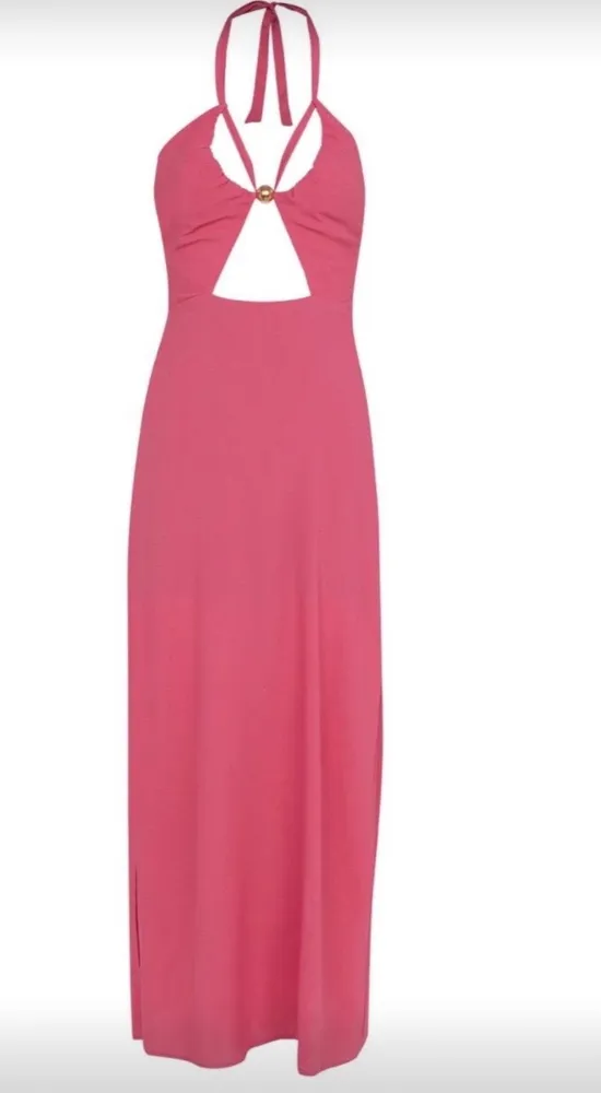 vestido rosa vix