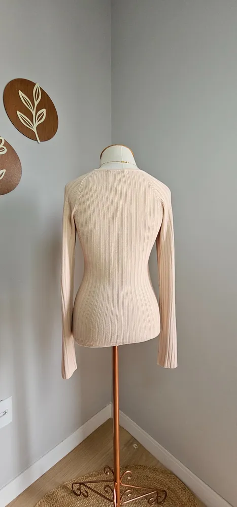 blusa tricô