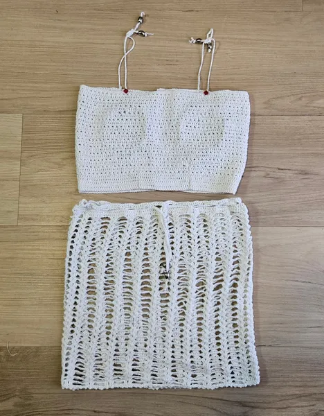 Conjunto de crochê