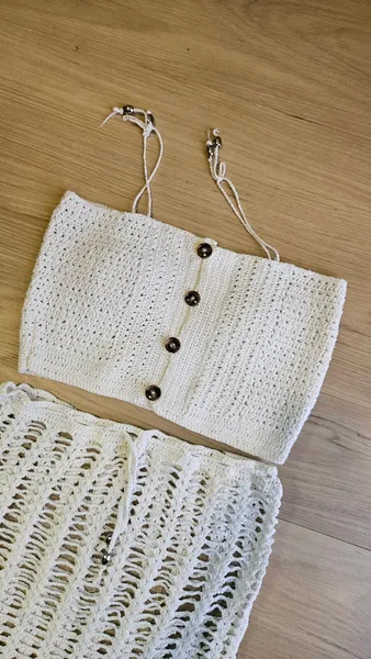 Conjunto de crochê