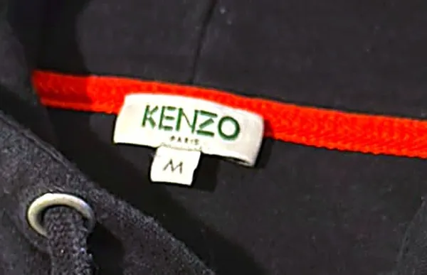 Moletom Kenzo Paris Tiger Capuz Preto Original Tam M