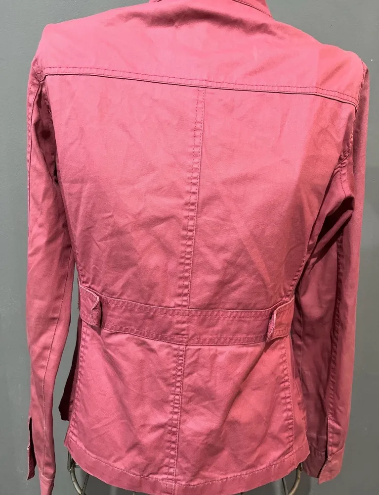 jaqueta hering feminina rosa p
