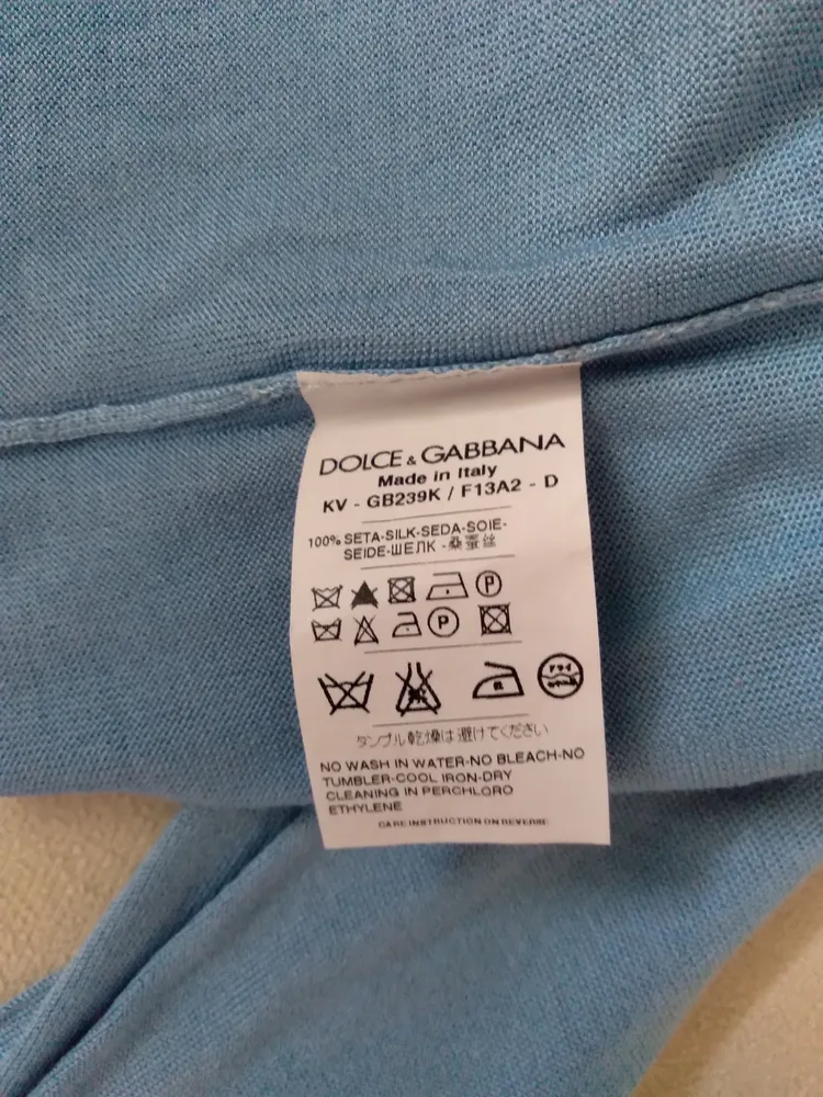 Suéter masculino original da Dolce & Gabbana.  P