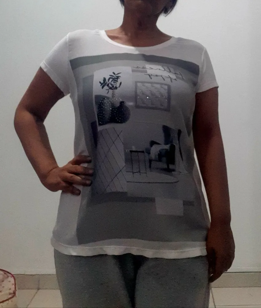 blusa em viscose