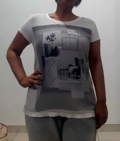 blusa em viscose