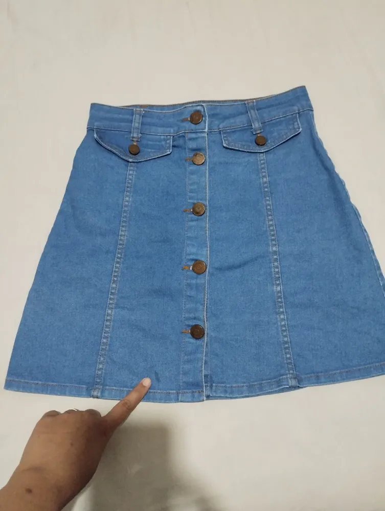 Saia jeans clock house