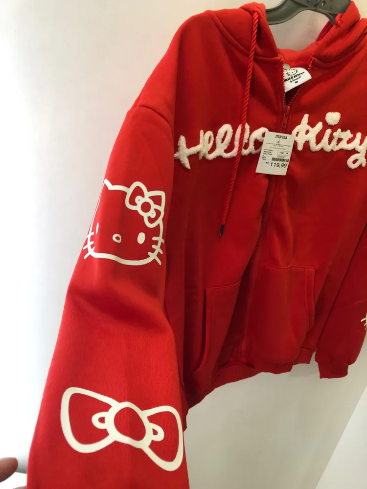 moletom hello kitty