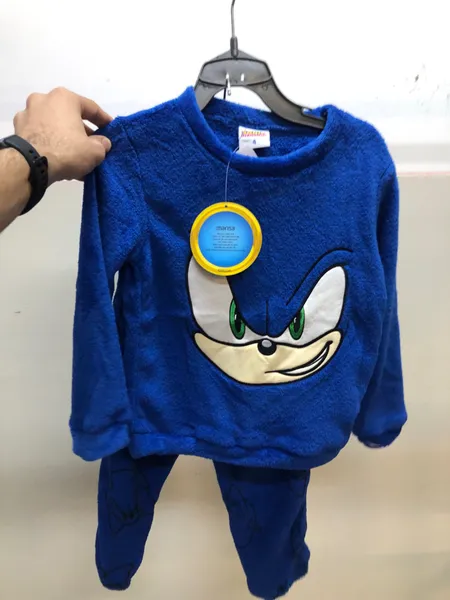 pijama do sonic