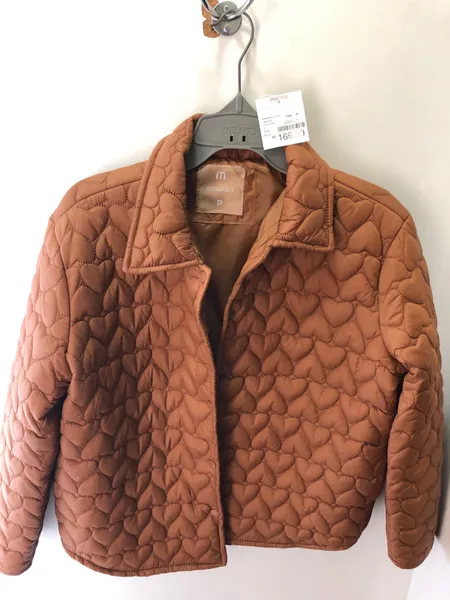 jaqueta puffer marisa corações p