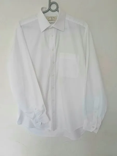 Camisa branca Harrys vintage algodão importado