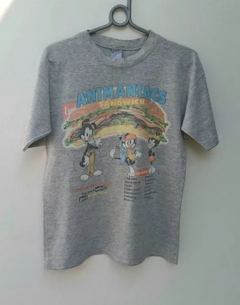 Camiseta Vintage Animaniacs anos 90 com cgc