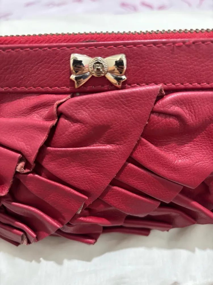 Bolsa Transversal em couro - Vermelha