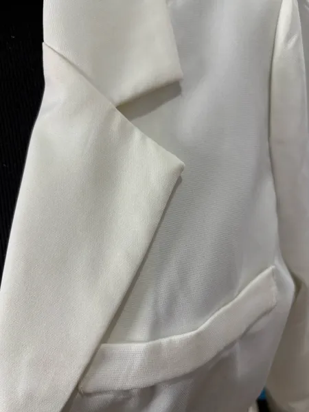 Blusa Cropped Off-White Feminino