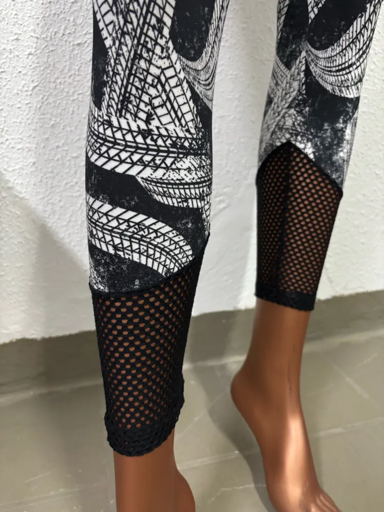 Macacão Fitness Estampado