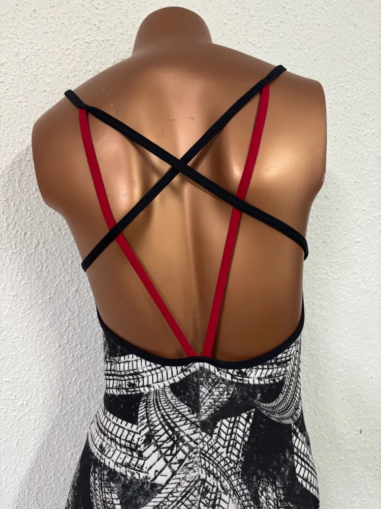 Macacão Fitness Estampado