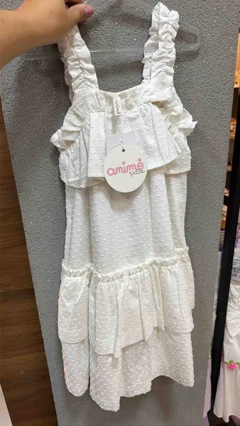 Vestido lindo anime festa. tam 3