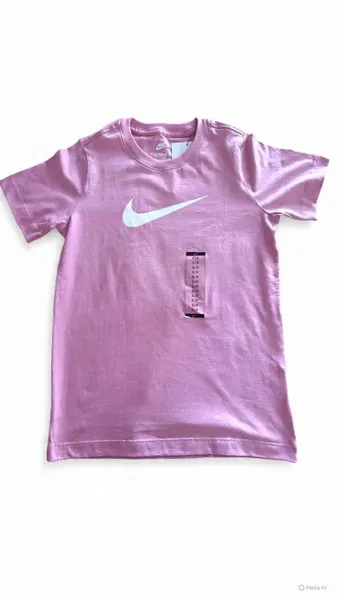 Blusa rosa da marca Nike Tee nova com etiqueta