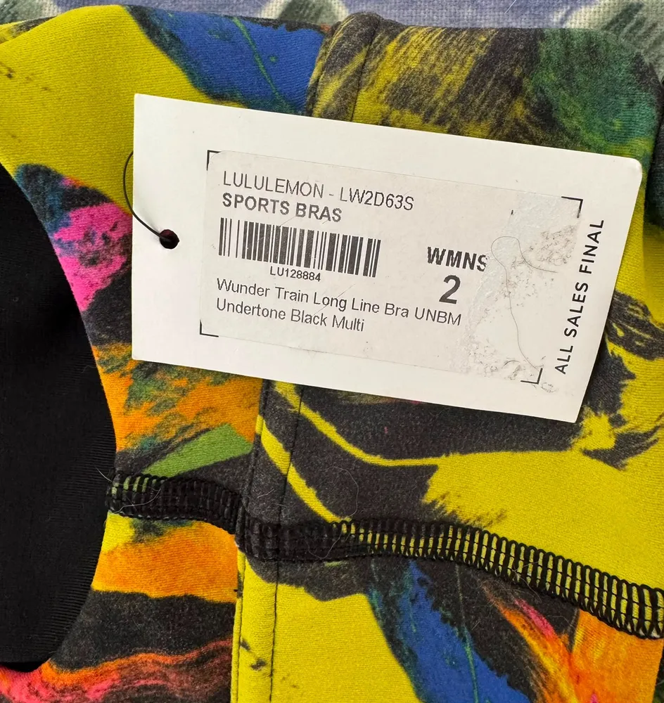 Top Wunder train da marca Lululemon