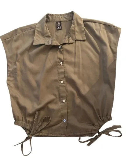 blusa tom verde caqui