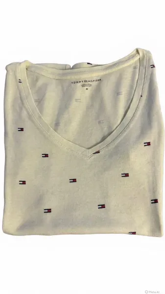 Blusa com marcas da logo Tommy Hilfiger