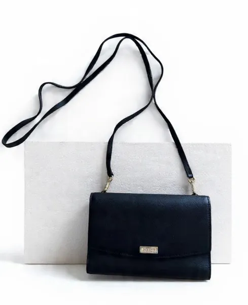 Bolsa lisa preta