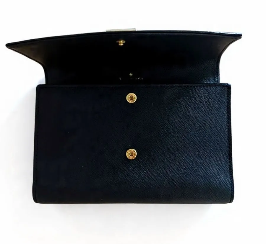 Bolsa lisa preta