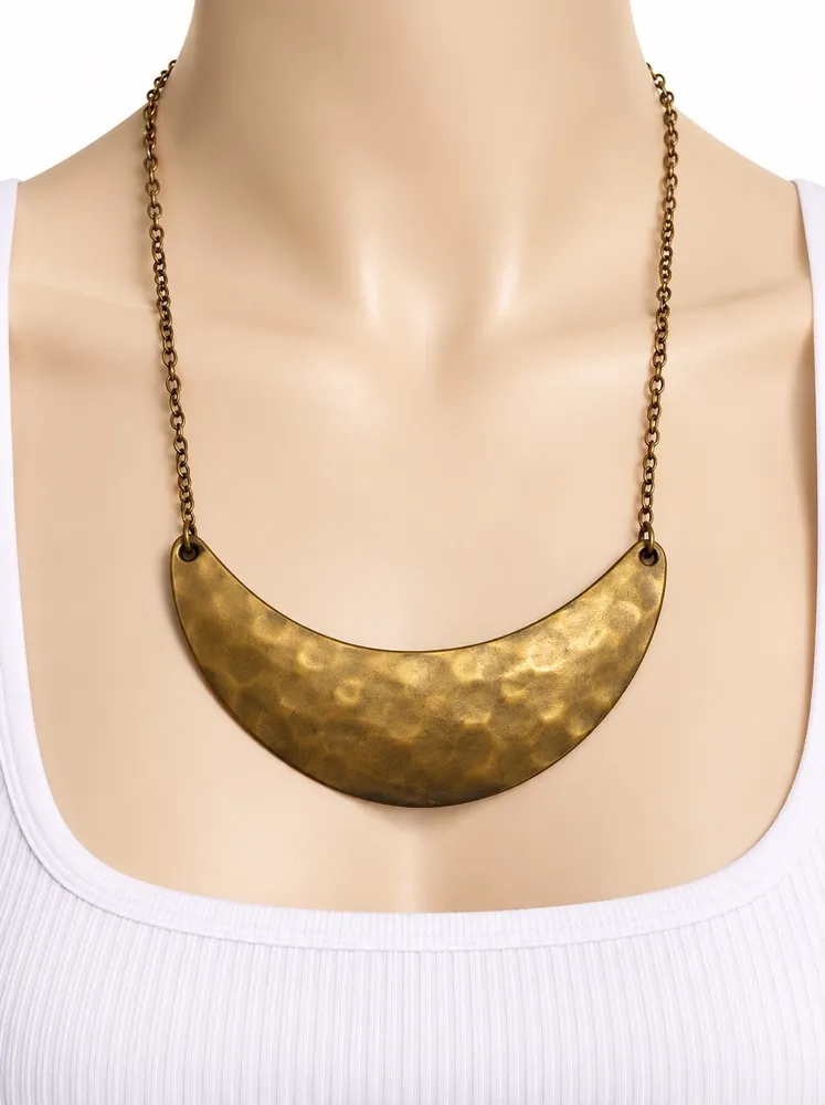 Colar de Lua dourado