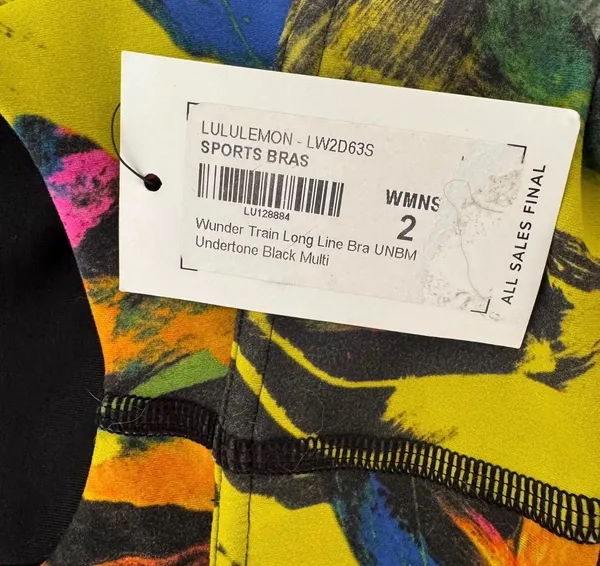 Top Wunder train da marca Lululemon